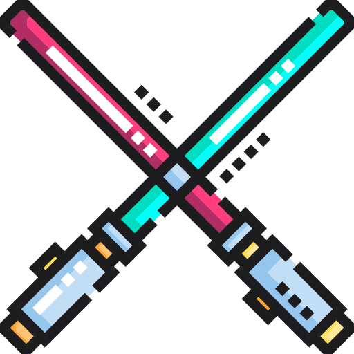 This is an illustration of Light-saber.